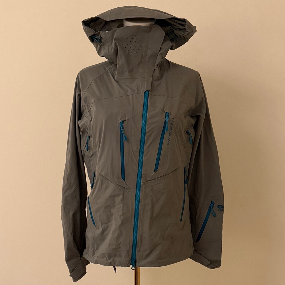 Mountain Hardwear Gray Ski & Snow Shell